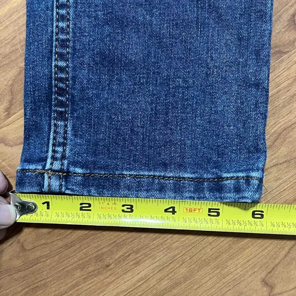 Wonder Nation Boys Slim Jeans Size 14 Adjustable Waist Distressed Blue Jeans